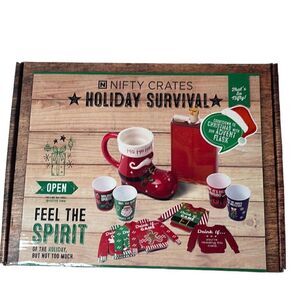 Nifty Crates Holiday Survival Kit.
